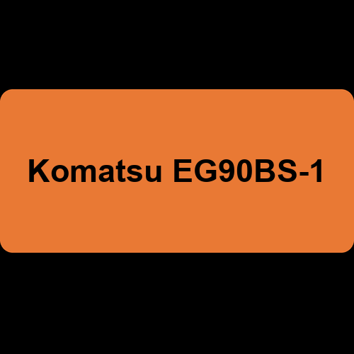 Komatsu EG90BS-1